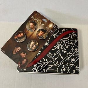 The Twilight Saga Keepsake Journals (4) Collectible Tin Stephanie Meyer Sealed.
